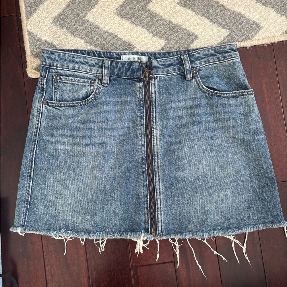 Denim Blue Skirt
